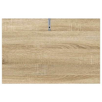 vidaXL Side Table Sonoma Oak 60 x 40 x 65 cm Engineered Wood