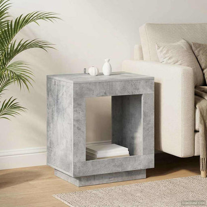 vidaXL Side Table Concrete Grey 60 x 40 x 65 cm Engineered Wood