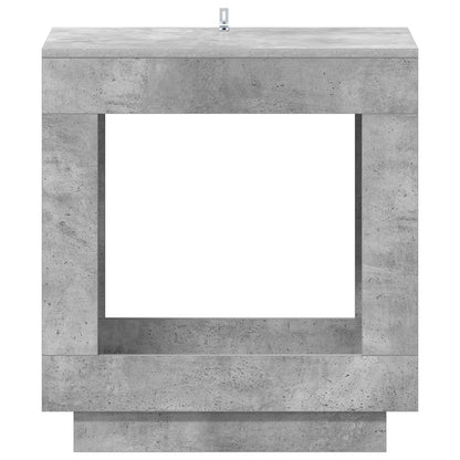 vidaXL Side Table Concrete Grey 60 x 40 x 65 cm Engineered Wood