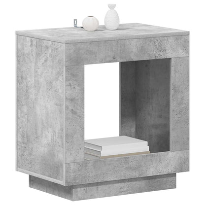 vidaXL Side Table Concrete Grey 60 x 40 x 65 cm Engineered Wood