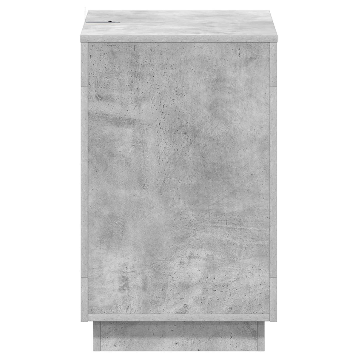 vidaXL Side Table Concrete Grey 60 x 40 x 65 cm Engineered Wood
