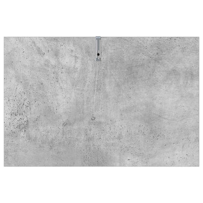 vidaXL Side Table Concrete Grey 60 x 40 x 65 cm Engineered Wood