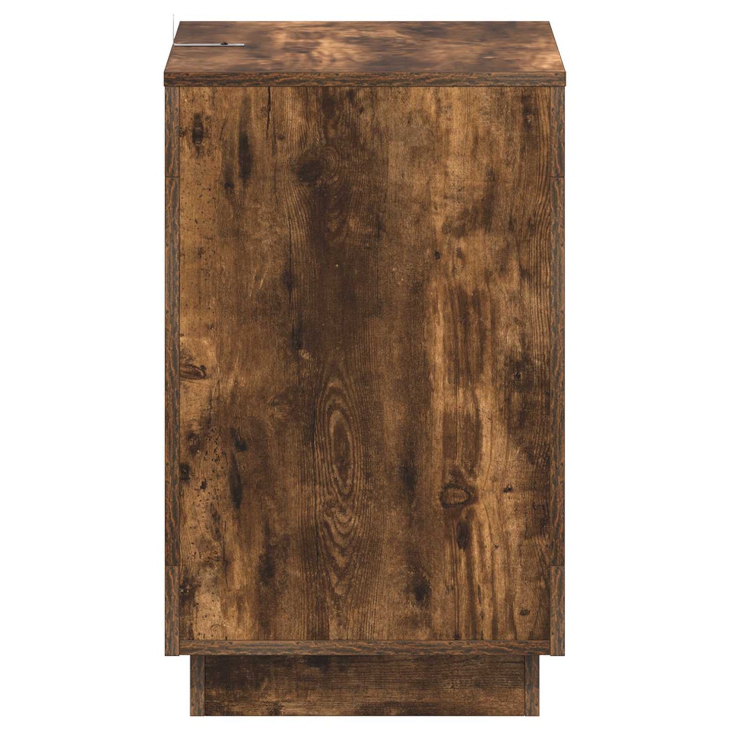vidaXL Side Table Smoked Oak 60 x 40 x 65 cm Engineered Wood
