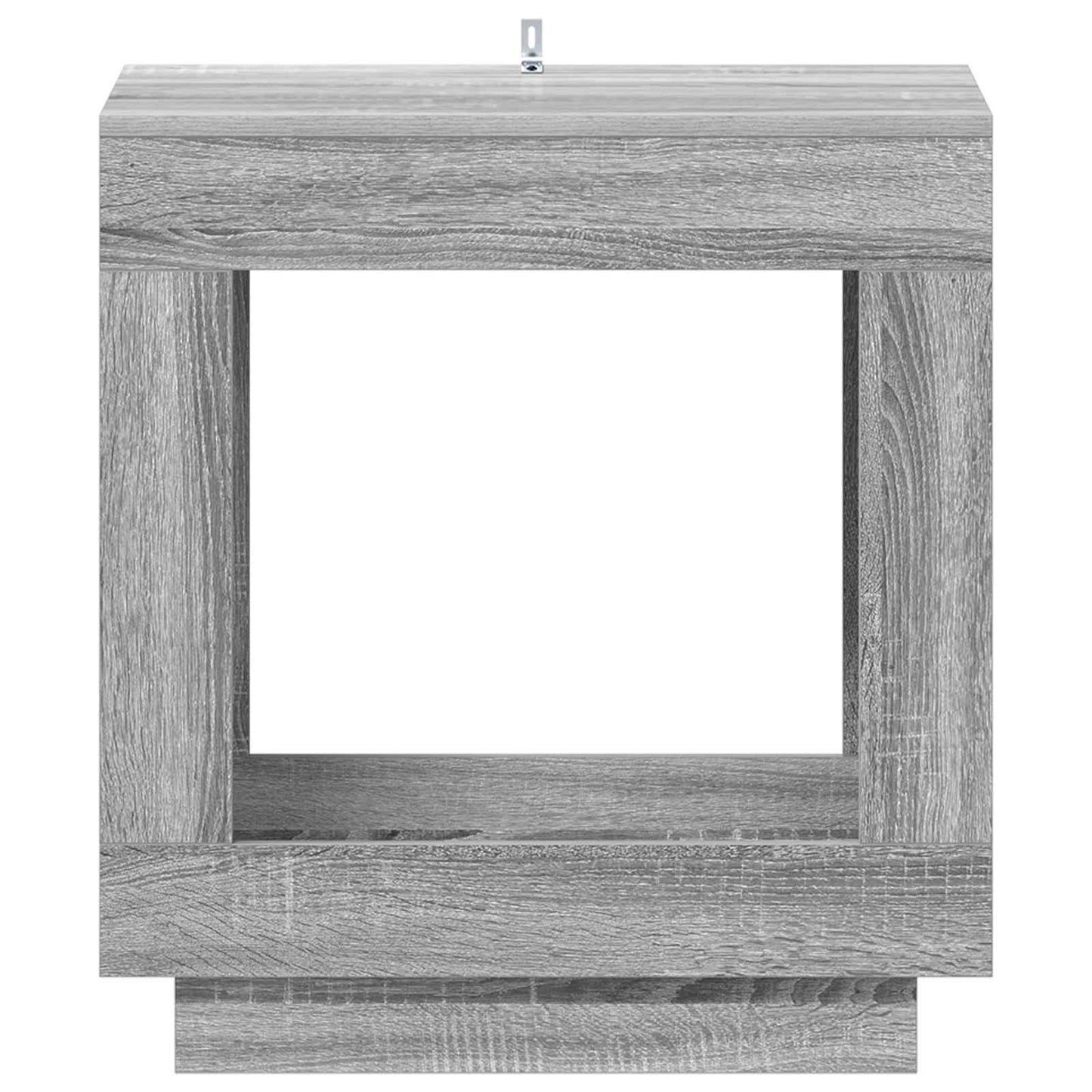 vidaXL Side Table Grey Sonoma 60 x 40 x 65 cm Engineered Wood