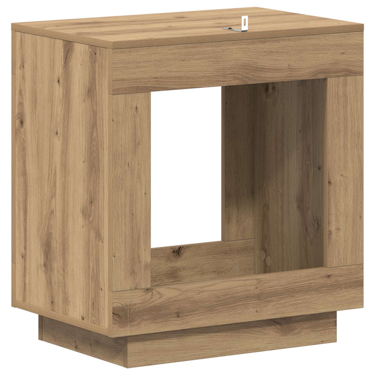 vidaXL Side Table Artisan Oak 60 x 40 x 65 cm Engineered Wood