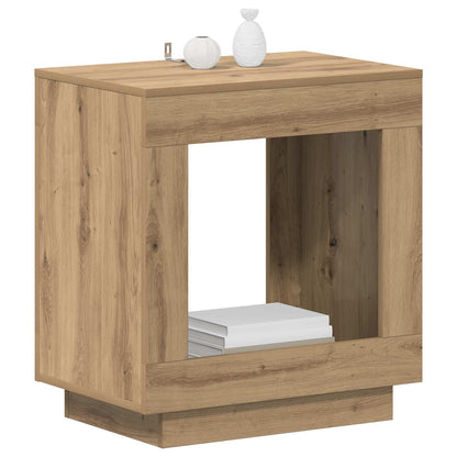 vidaXL Side Table Artisan Oak 60 x 40 x 65 cm Engineered Wood