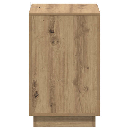 vidaXL Side Table Artisan Oak 60 x 40 x 65 cm Engineered Wood