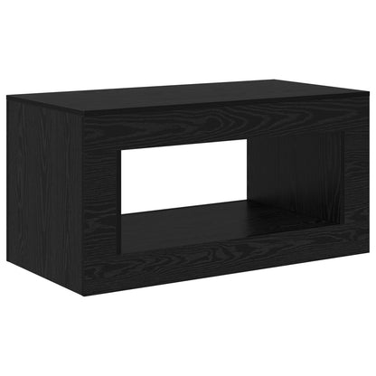 vidaXL Coffee Table Black Oak 99.5 x 50 x 50 cm Engineered Wood