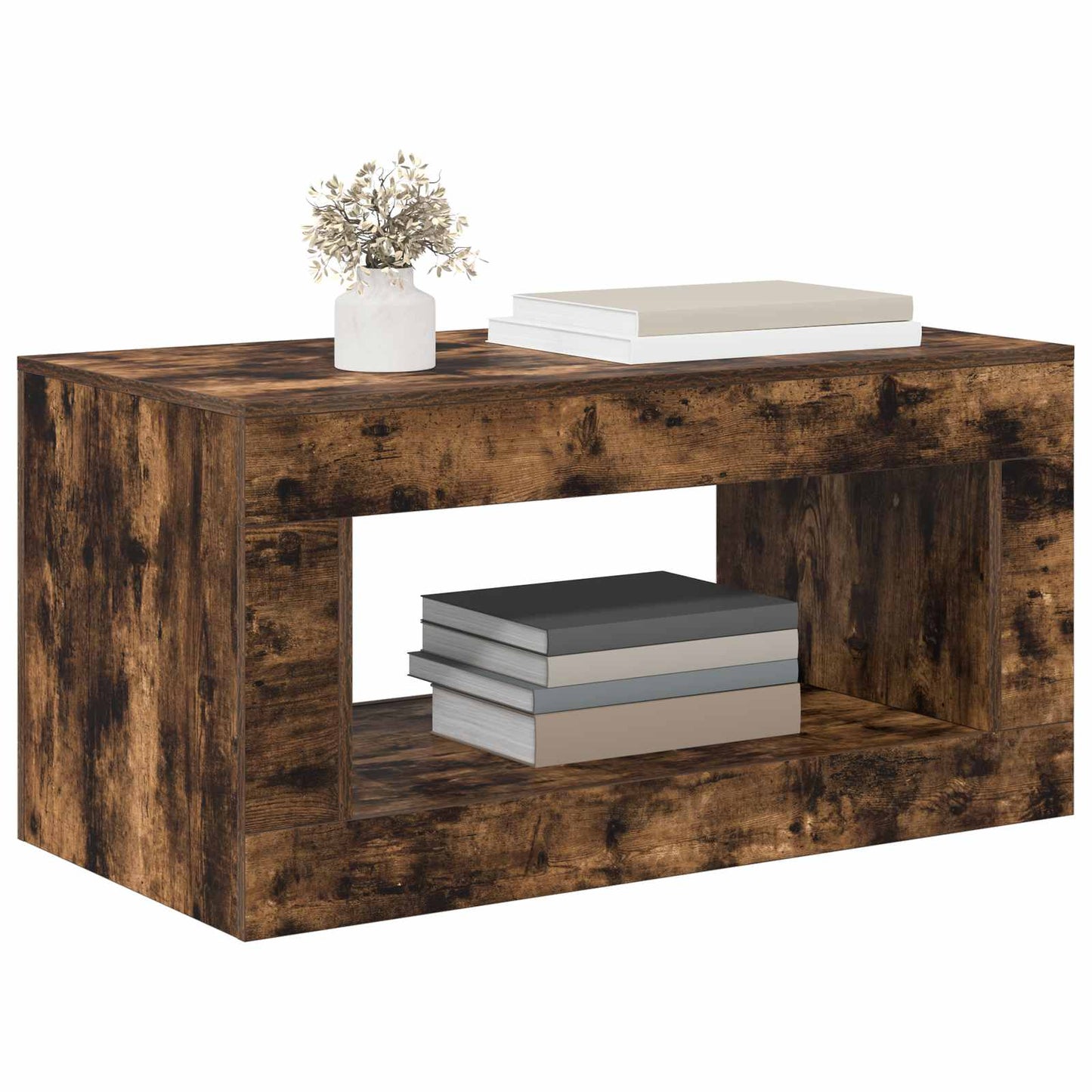 vidaXL Smoked Oak