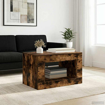 vidaXL Smoked Oak