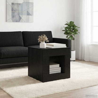 vidaXL Black Oak