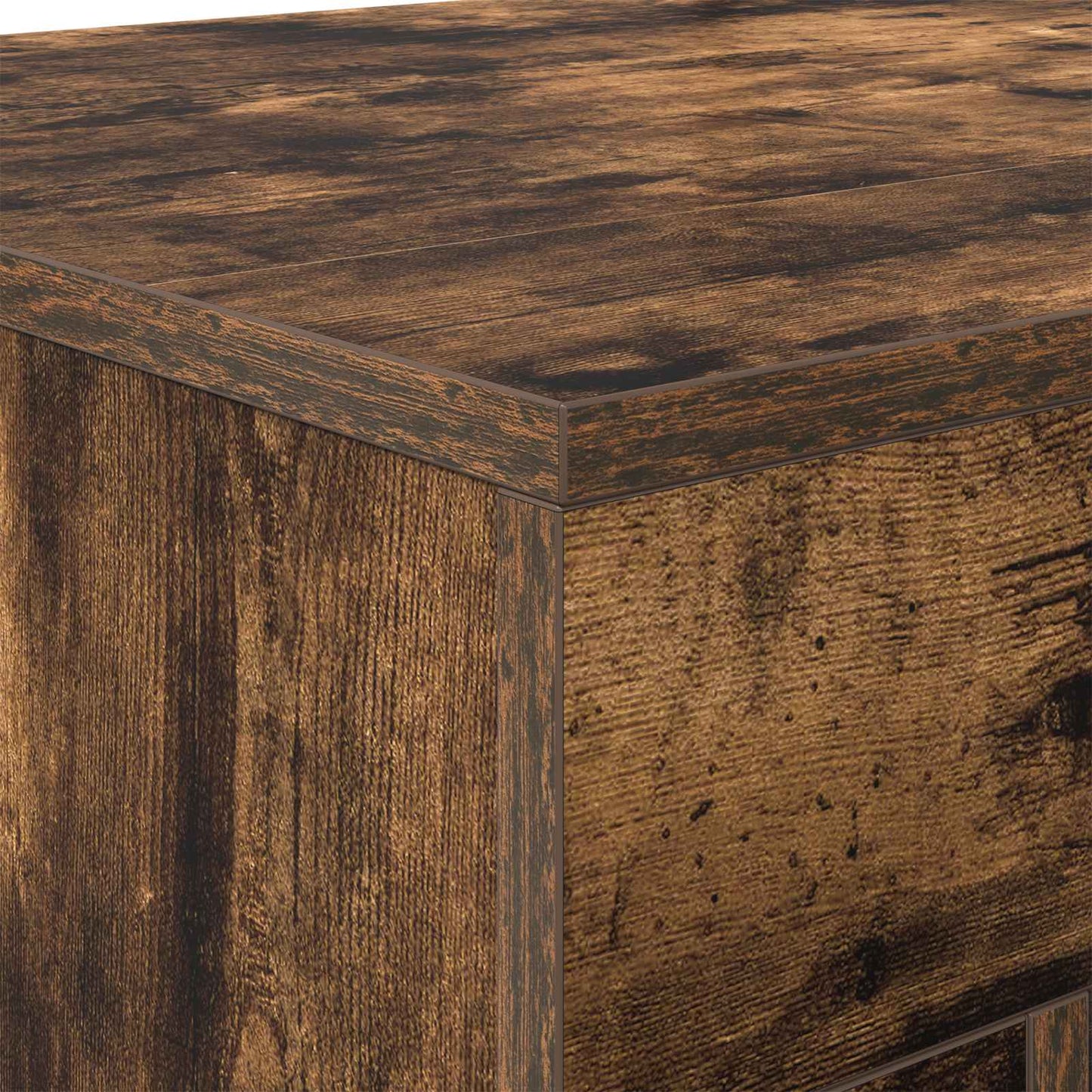vidaXL Smoked Oak