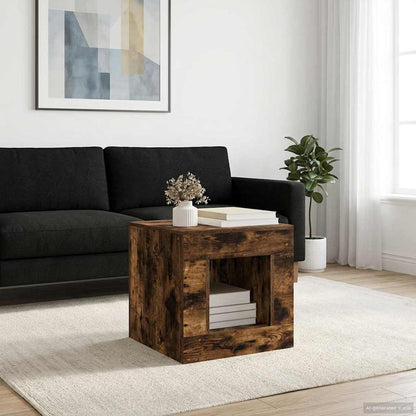 vidaXL Smoked Oak