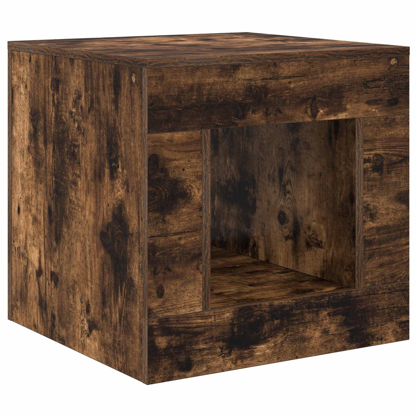 vidaXL Smoked Oak