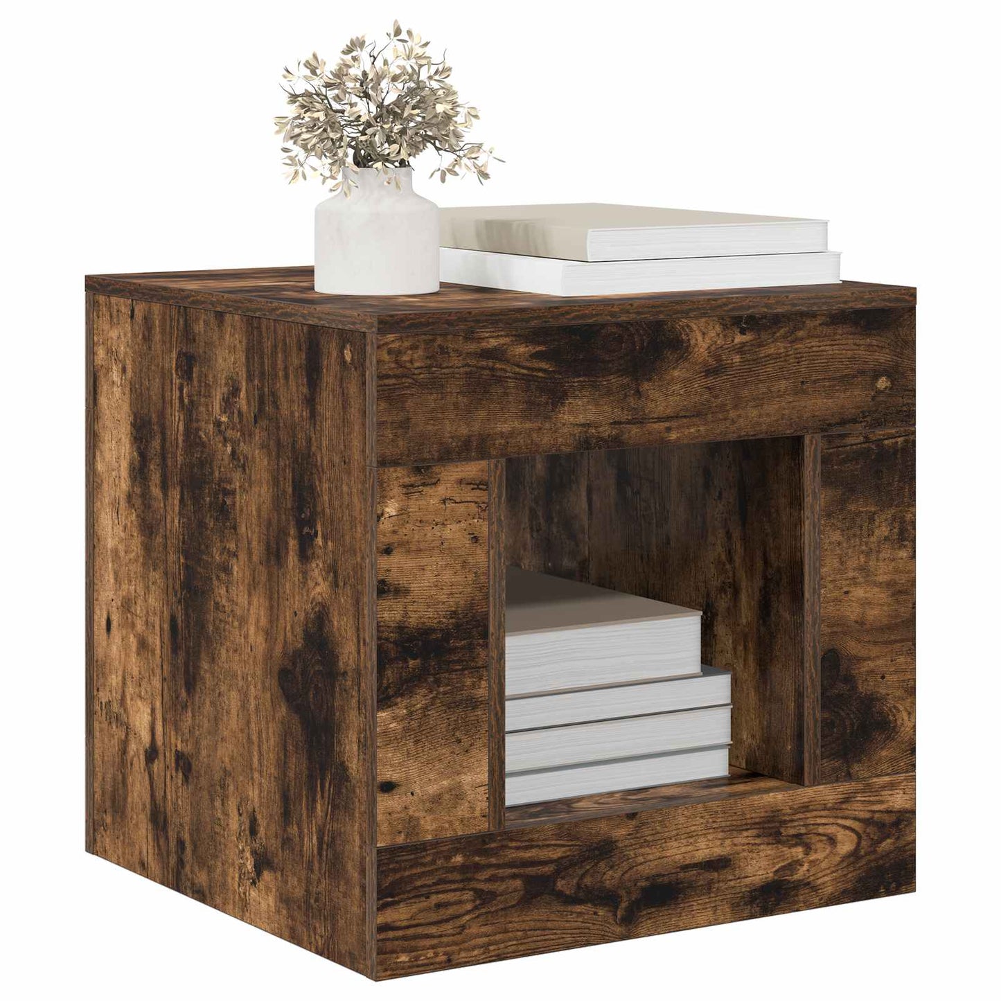 vidaXL Smoked Oak
