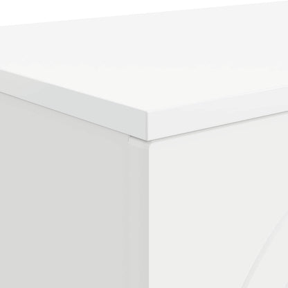 vidaXL Coffee Table White 102 x 35 x 75 cm Engineered Wood