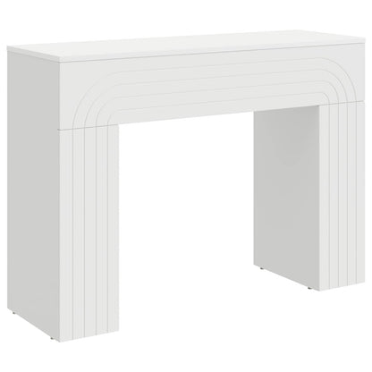 vidaXL Coffee Table White 102 x 35 x 75 cm Engineered Wood
