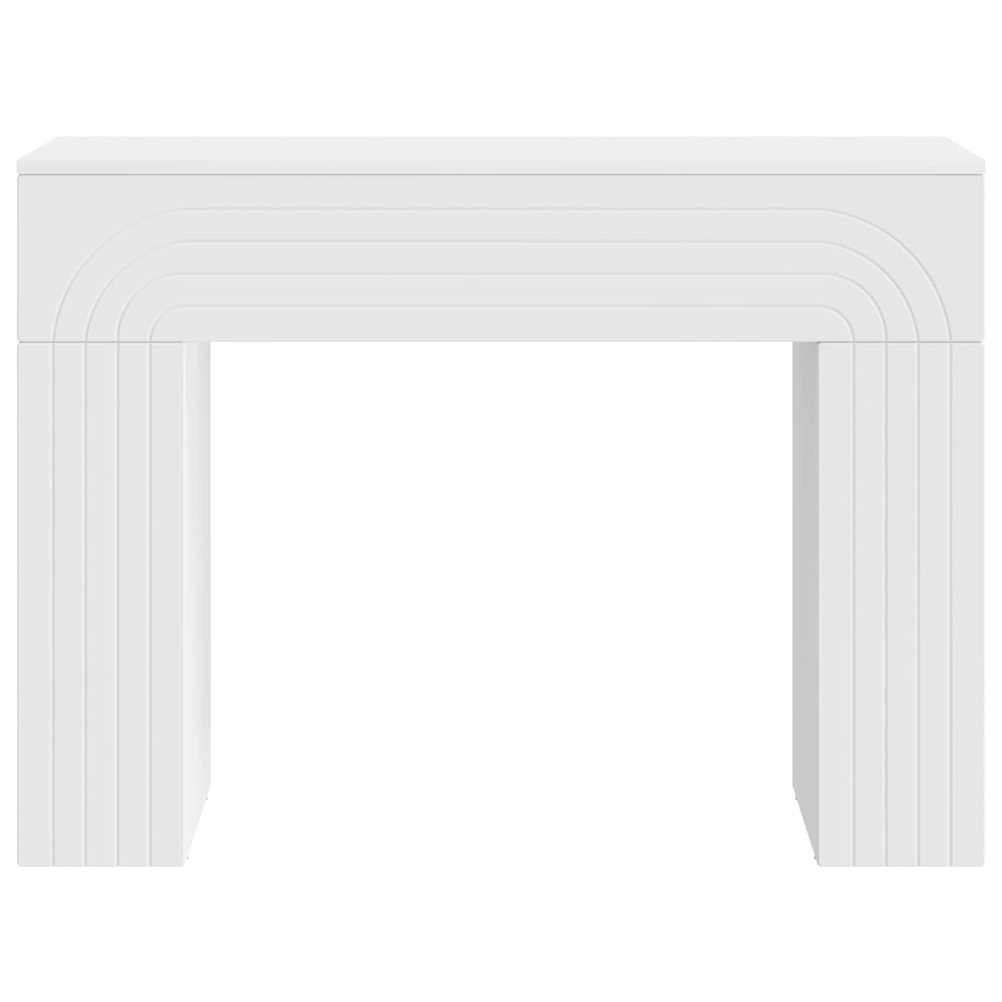 vidaXL Coffee Table White 102 x 35 x 75 cm Engineered Wood