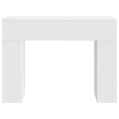 vidaXL Coffee Table White 102 x 35 x 75 cm Engineered Wood