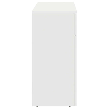 vidaXL Coffee Table White 102 x 35 x 75 cm Engineered Wood