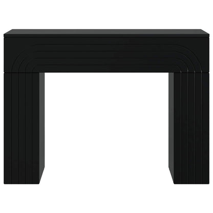 vidaXL Coffee Table Black 102 x 35 x 75 cm Engineered Wood