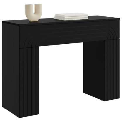 vidaXL Coffee Table Black 102 x 35 x 75 cm Engineered Wood