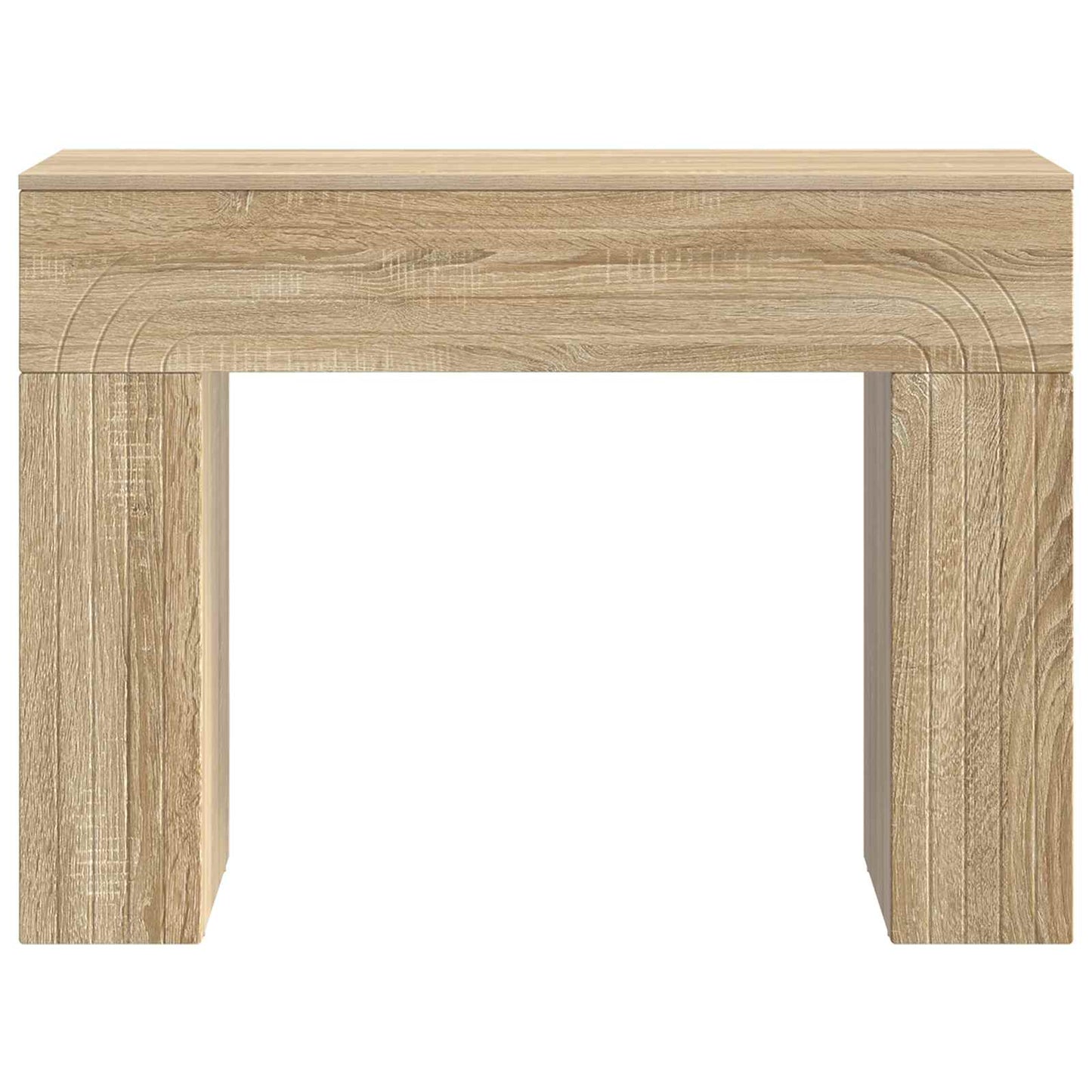 vidaXL Coffee Table Sonoma Oak 102 x 35 x 75 cm Engineered Wood