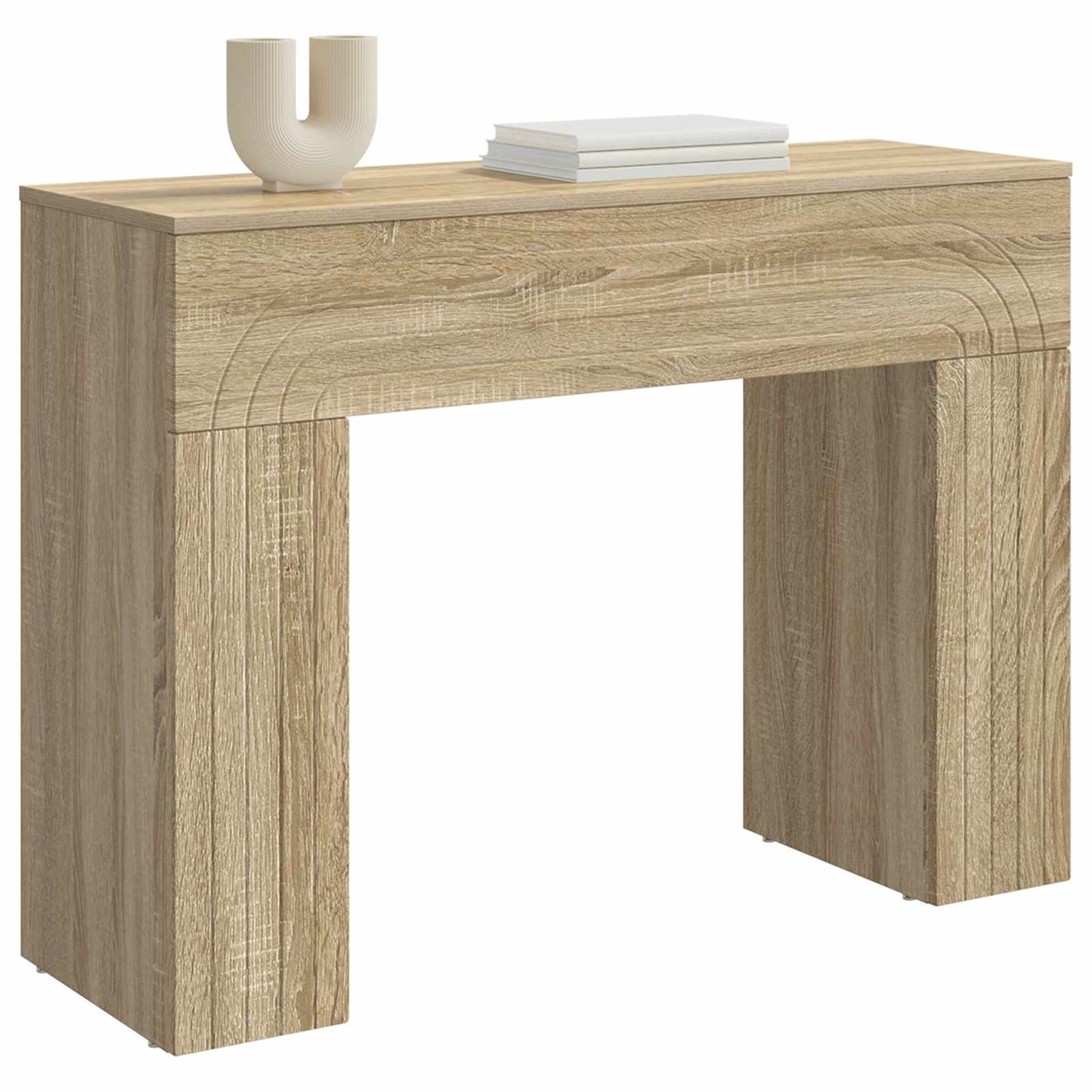 vidaXL Coffee Table Sonoma Oak 102 x 35 x 75 cm Engineered Wood