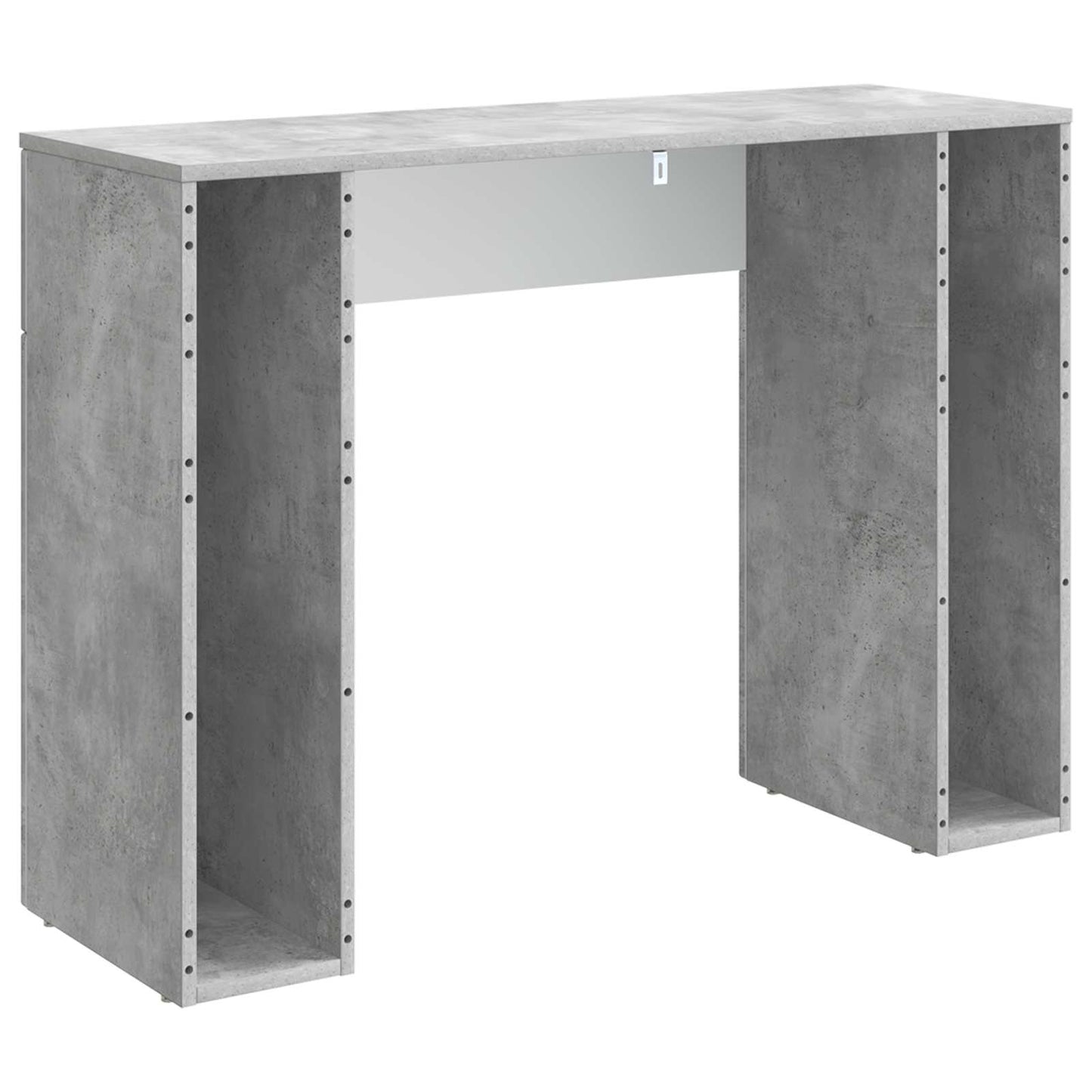 vidaXL Coffee Table Concrete Grey 102 x 35 x 75 cm Engineered Wood