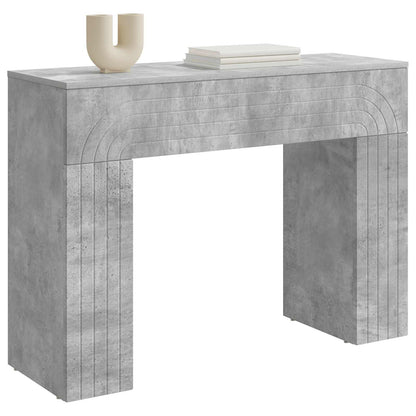 vidaXL Coffee Table Concrete Grey 102 x 35 x 75 cm Engineered Wood