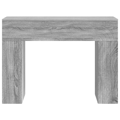 vidaXL Coffee Table Grey Sonoma 102 x 35 x 75 cm Engineered Wood