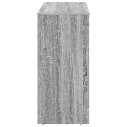 vidaXL Coffee Table Grey Sonoma 102 x 35 x 75 cm Engineered Wood