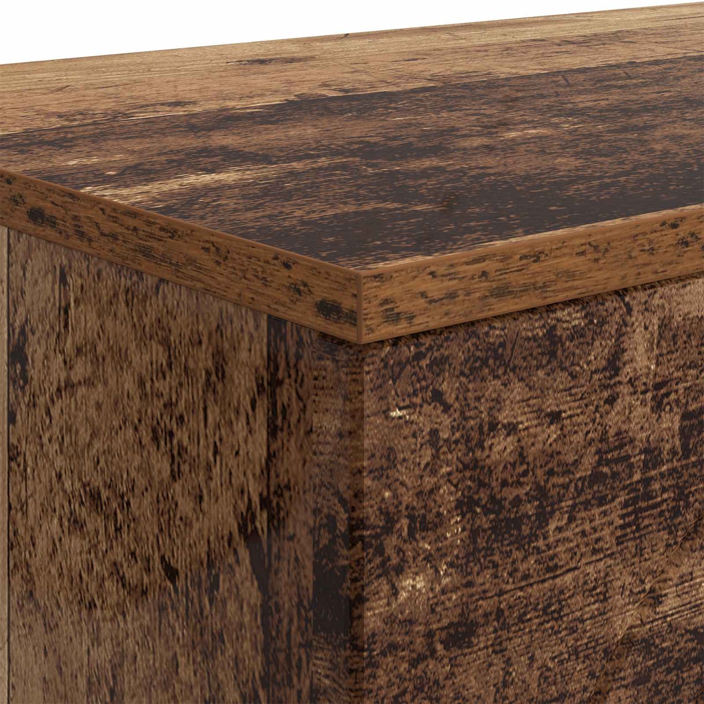 vidaXL Coffee Table Old Wood 102 x 35 x 75 cm Engineered Wood