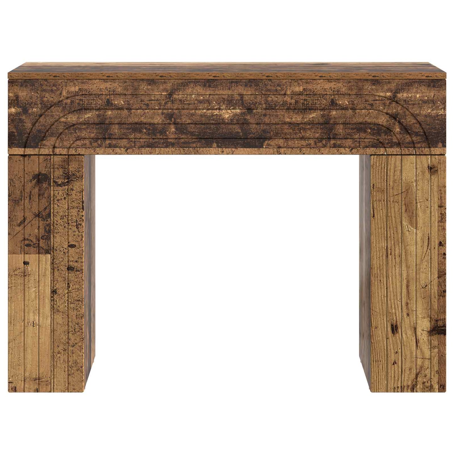 vidaXL Coffee Table Old Wood 102 x 35 x 75 cm Engineered Wood