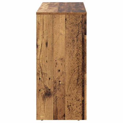 vidaXL Coffee Table Old Wood 102 x 35 x 75 cm Engineered Wood