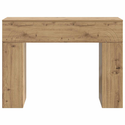 vidaXL Coffee Table Artisan Oak 102 x 35 x 75 cm Engineered Wood