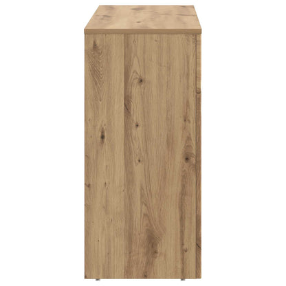 vidaXL Coffee Table Artisan Oak 102 x 35 x 75 cm Engineered Wood