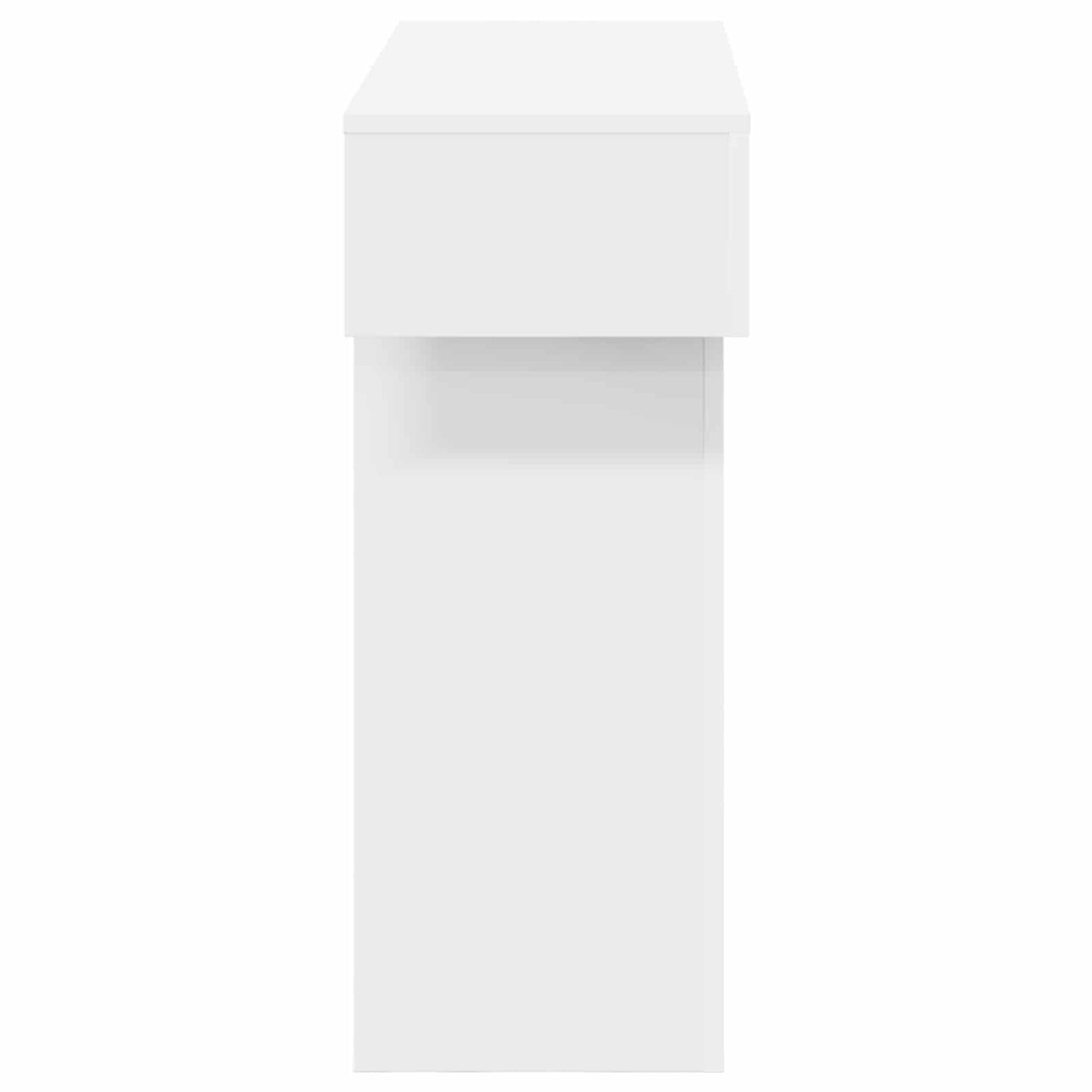 vidaXL White 101 x 30 x 74 cm
