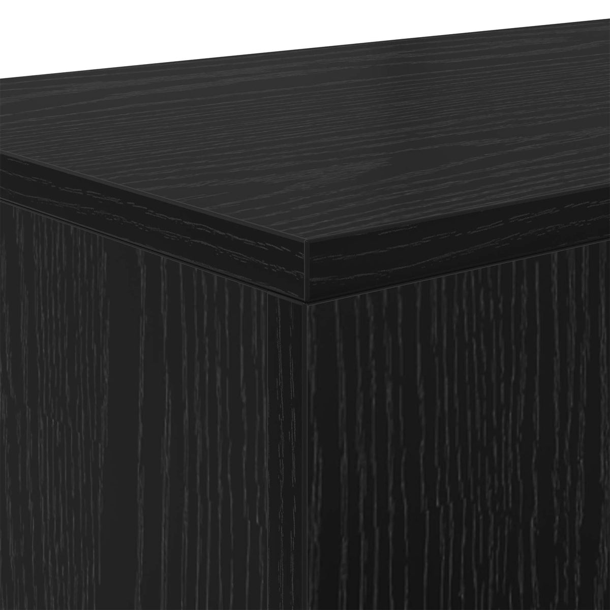 vidaXL Black Oak 101 x 30 x 74 cm