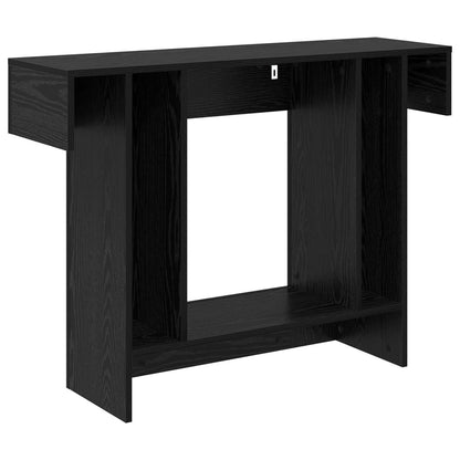 vidaXL Black Oak 101 x 30 x 74 cm