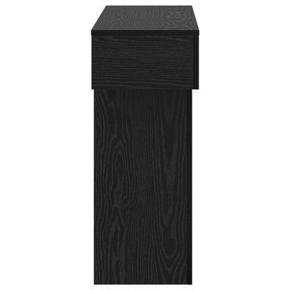 vidaXL Black Oak 101 x 30 x 74 cm