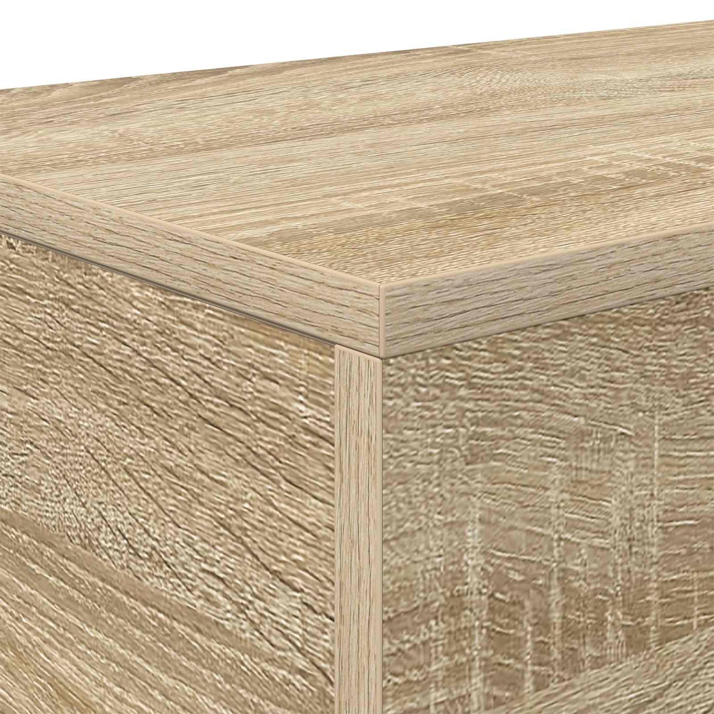 vidaXL Sonoma Oak 101 x 30 x 74 cm