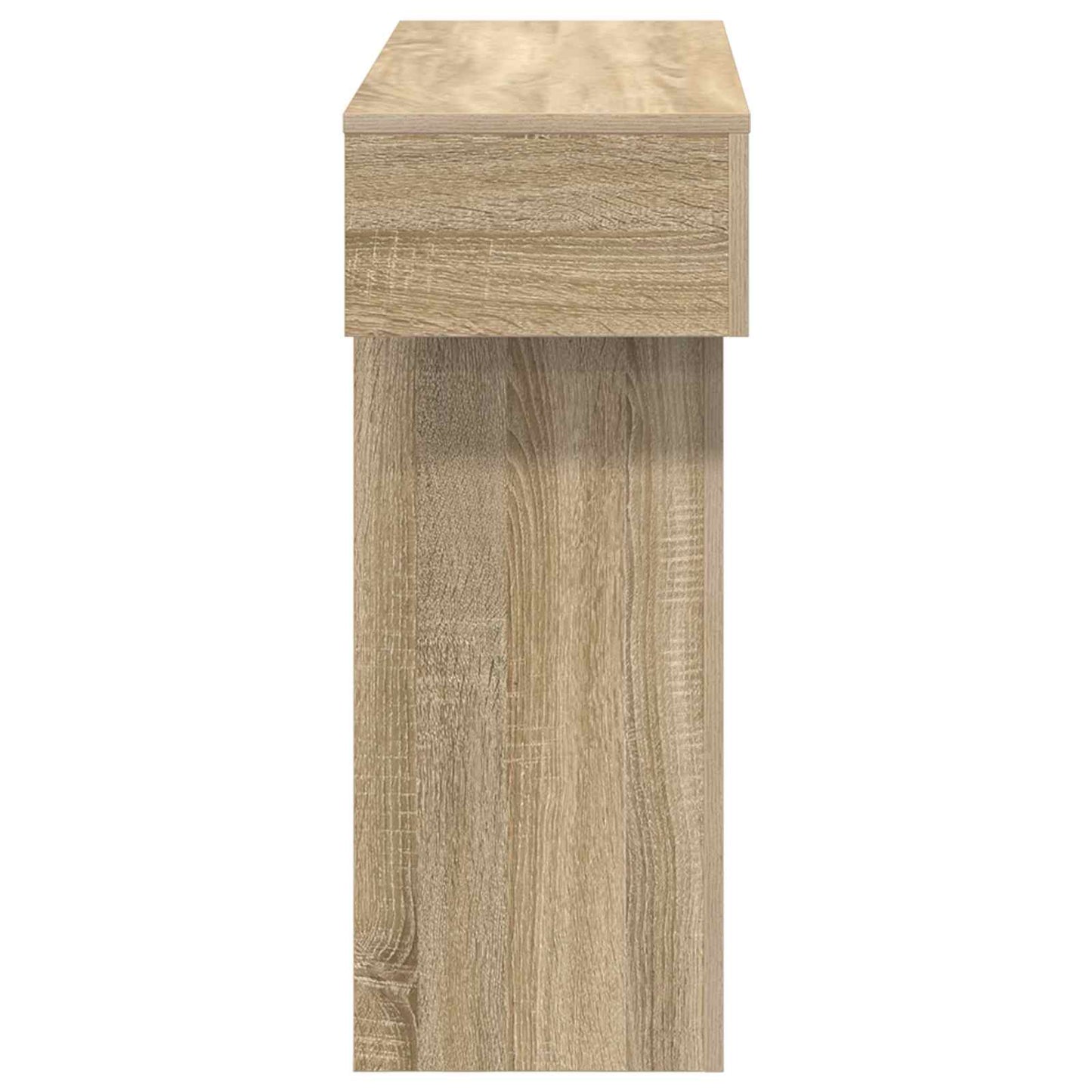 vidaXL Sonoma Oak 101 x 30 x 74 cm