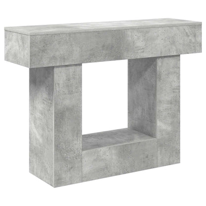 vidaXL Concrete Grey 101 x 30 x 74 cm