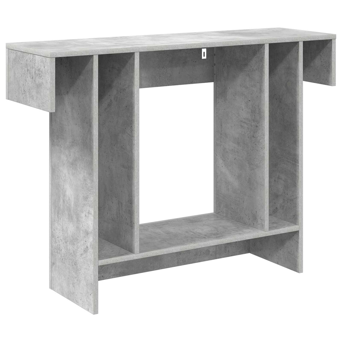 vidaXL Concrete Grey 101 x 30 x 74 cm