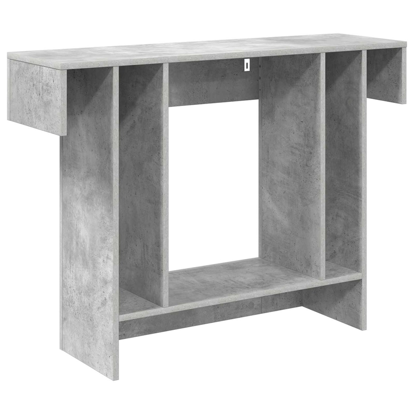 vidaXL Concrete Grey 101 x 30 x 74 cm