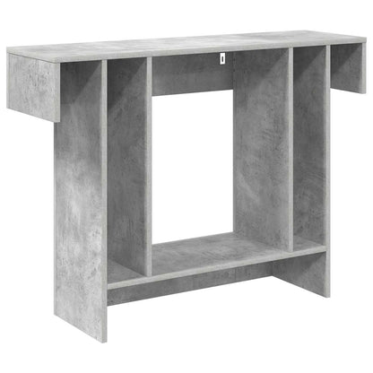 vidaXL Concrete Grey 101 x 30 x 74 cm
