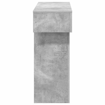 vidaXL Concrete Grey 101 x 30 x 74 cm