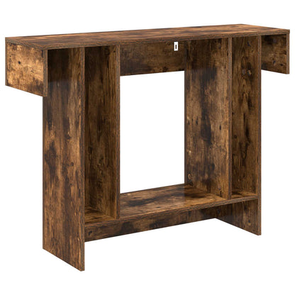 vidaXL Smoked Oak 101 x 30 x 74 cm