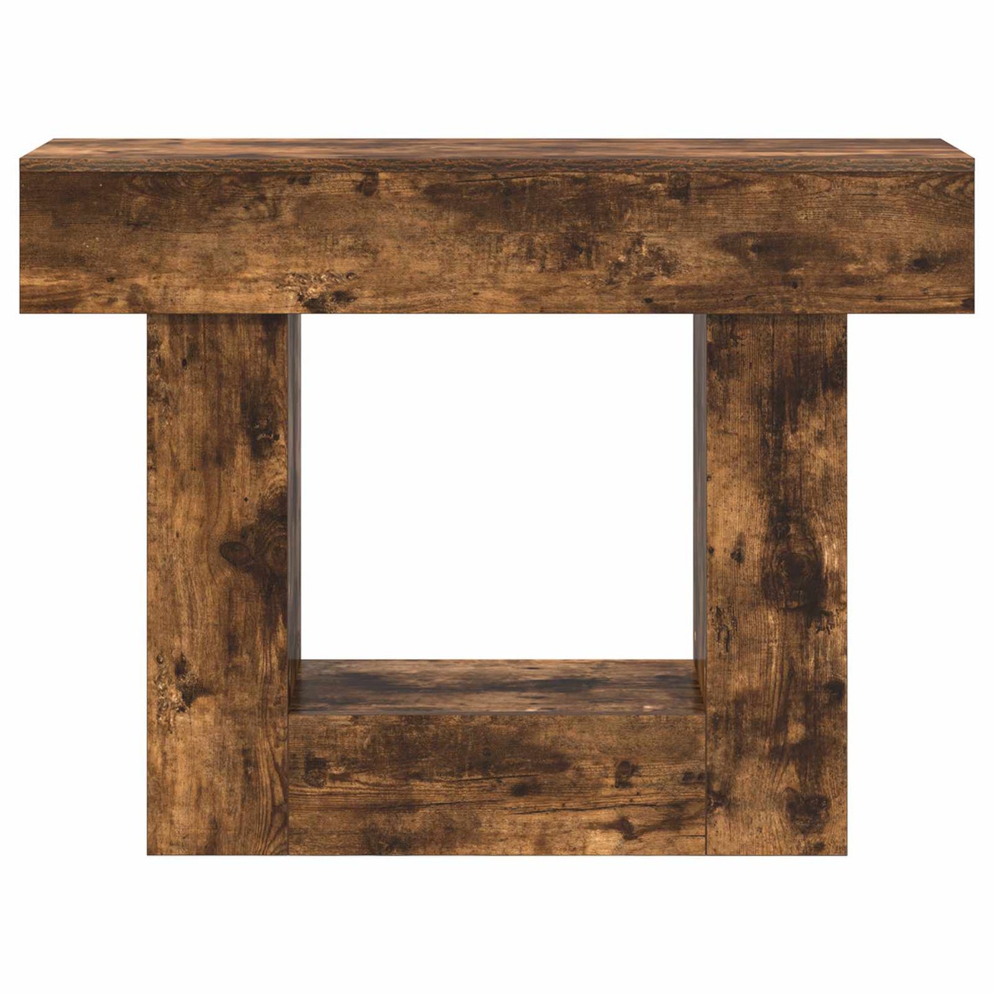 vidaXL Smoked Oak 101 x 30 x 74 cm